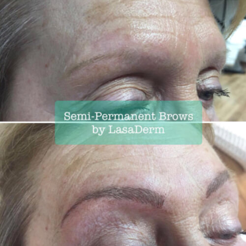 Semi permanent eyebrows 2