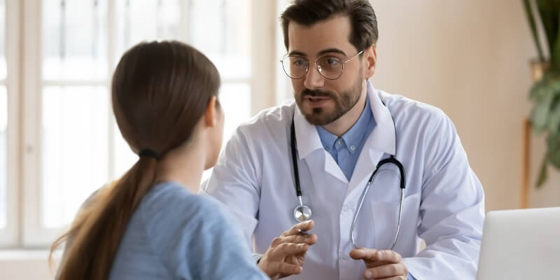 Doctor Talking To Patient